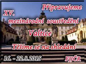 Seminár Valtice 16-22 august 2015